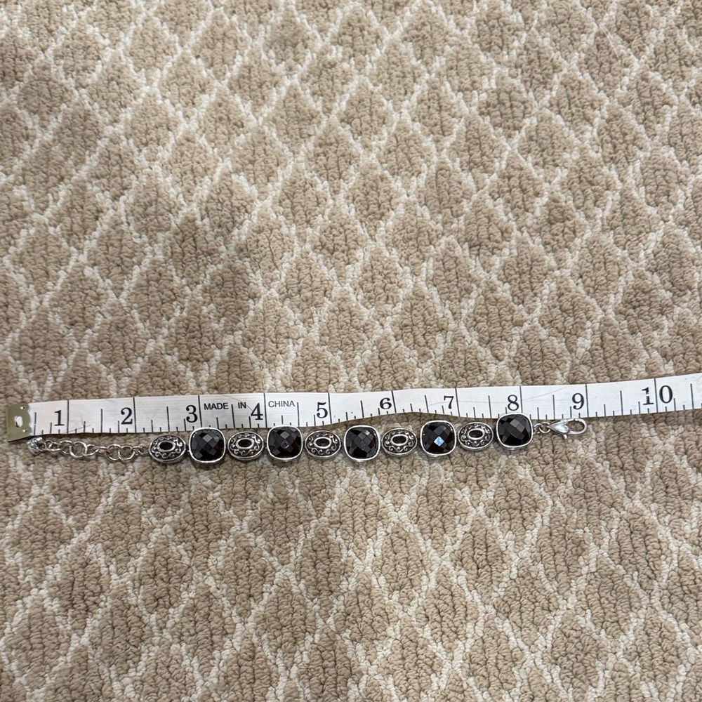 Brighton Black and Silver Bracelet
